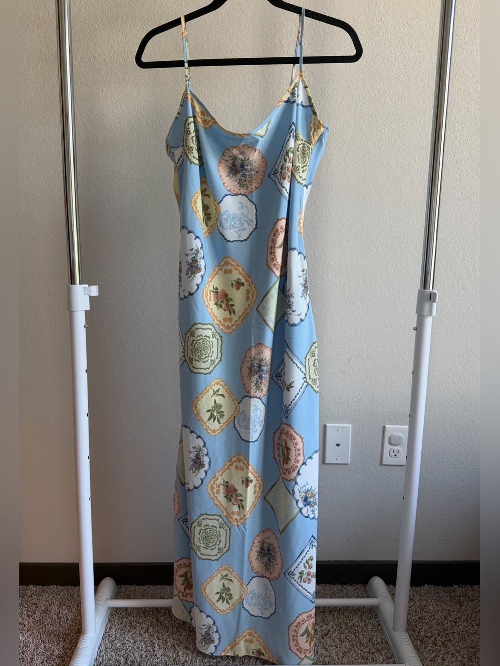 Abercrombie & Fitch Julia Slip Maxi Dress (Large)